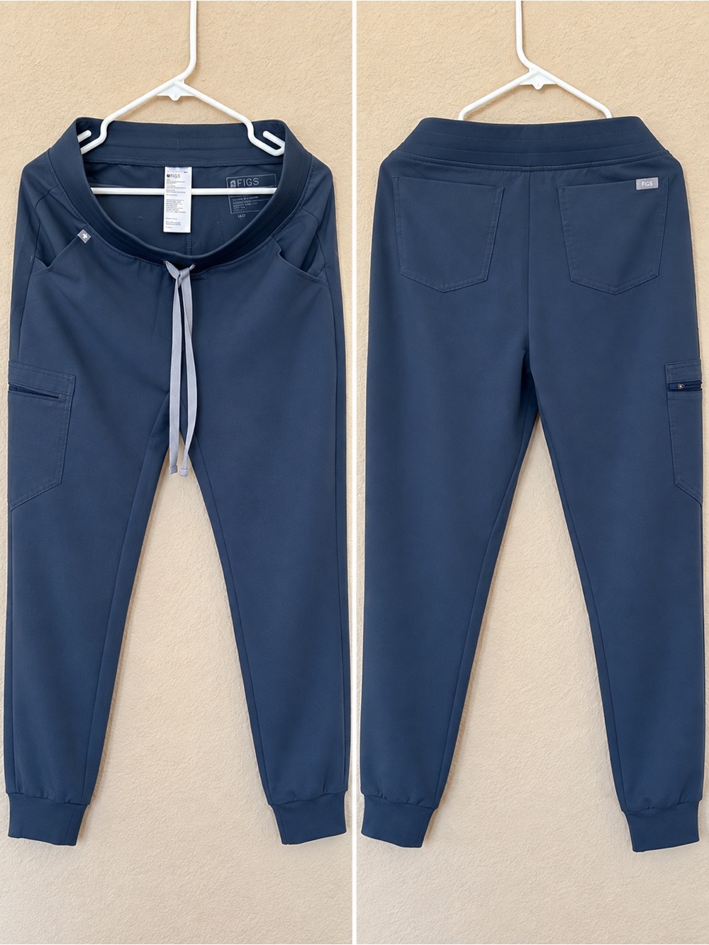 FIGS Zamora Jogger Scrub Pants – Dark Harbor – Medium Petite